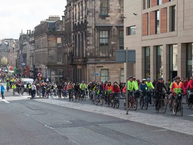 Preferred locations to witness sunrises and sunsets along the National Cycling Network